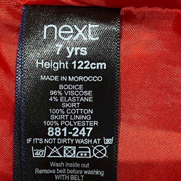 Next UK dress for 6-7 year old - Picture 3 of 4